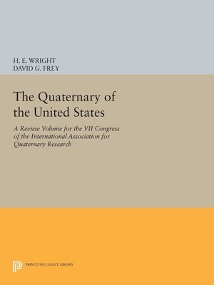 cover image of The Quaternary of the U.S.